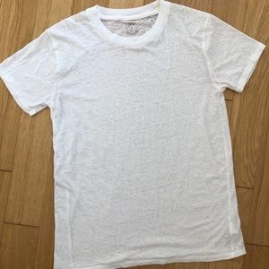 Plain sheer white t-shirt